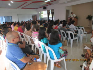More than 200 church members and visitors joined in celebrating the TBC's 32nd Anniversary service.
